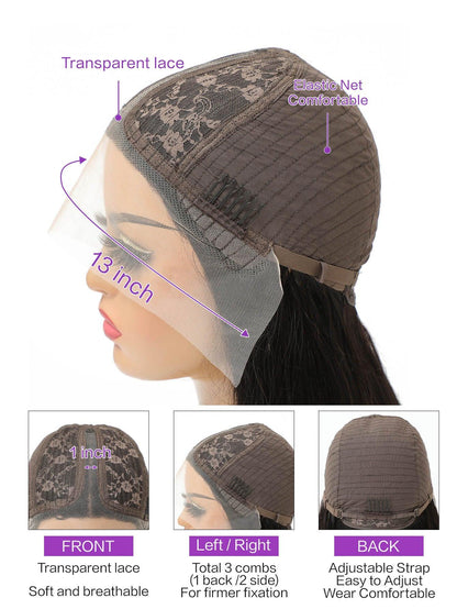 Front Lace Wig Human Hair (Star Fashion 150 Density) - Shello's Creative Boutique