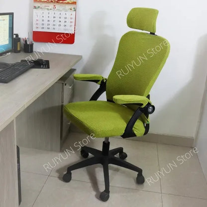 5pcs/lot Computer Fleece/Spandex Stretch Office Chair Cover - Shello's Creative Boutique