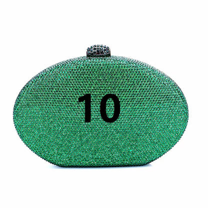 Crystal bag can be used for crossbody carrying, suitable for party and wedding gift bags - Shello's Creative Boutique