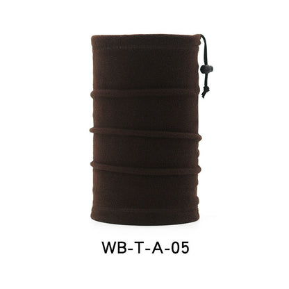 Autumn And Winter Multi-Functional Neck Cover Warm Fleece Ski Mask Polar Fleece Cycling Sports Scarf Hat eprolo
