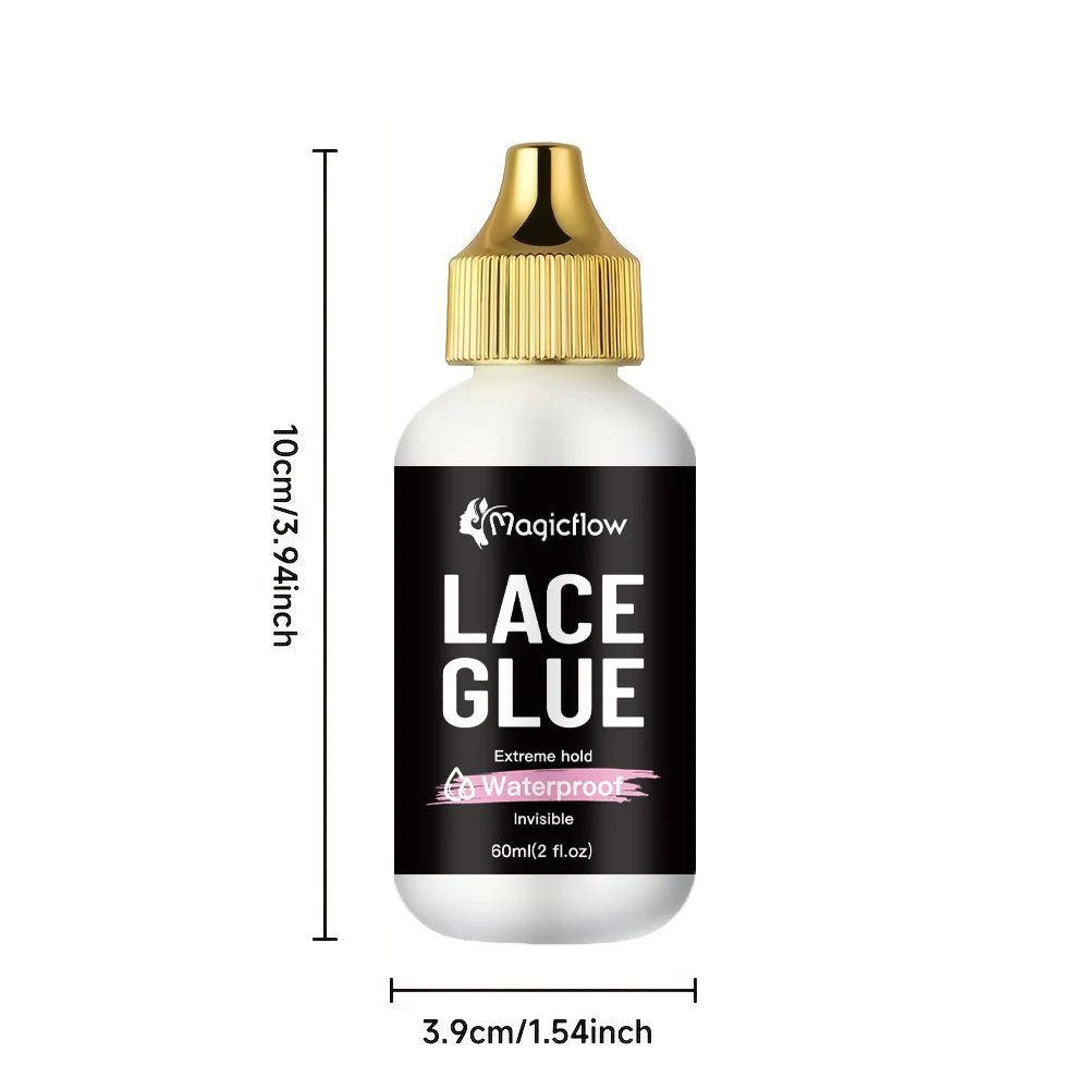 60ml/2fl.oz Waterproof Wig Lace Glue - Strong Hold, Invisible, Quick Dry & Easy Removal - Shello's Creative Boutique