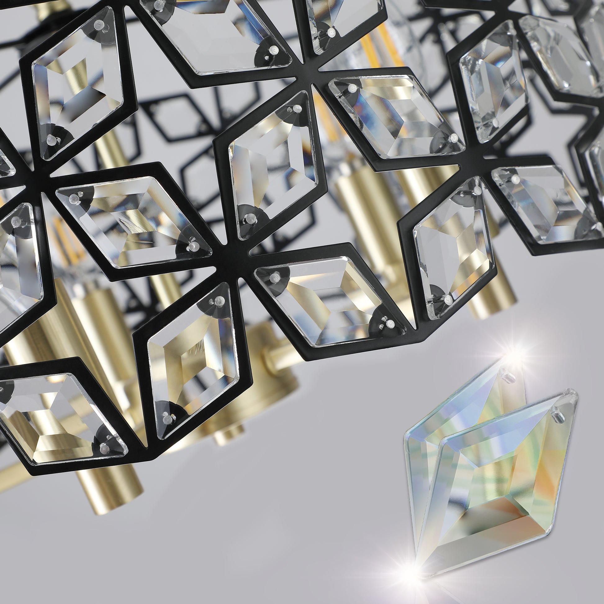 Modern Crystal Chandelier for Living-Room Round Cristal Lamp Luxury Home Decor  Light Fixture eprolo