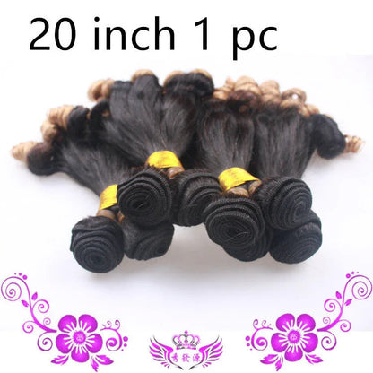 T1B/27 Funmi Hair - Ombre Blonde Human Hair Extensions - Shello's Creative Boutique