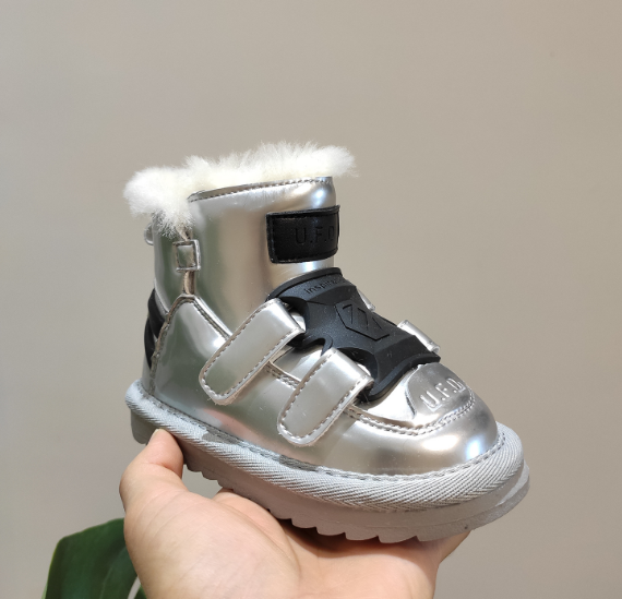 0-3 Years Winter Children Snow Boots Cute Buckle Baby Thick Warm Shoes Non-slip Fashion Toddler Girls Boys Cotton Boots eprolo
