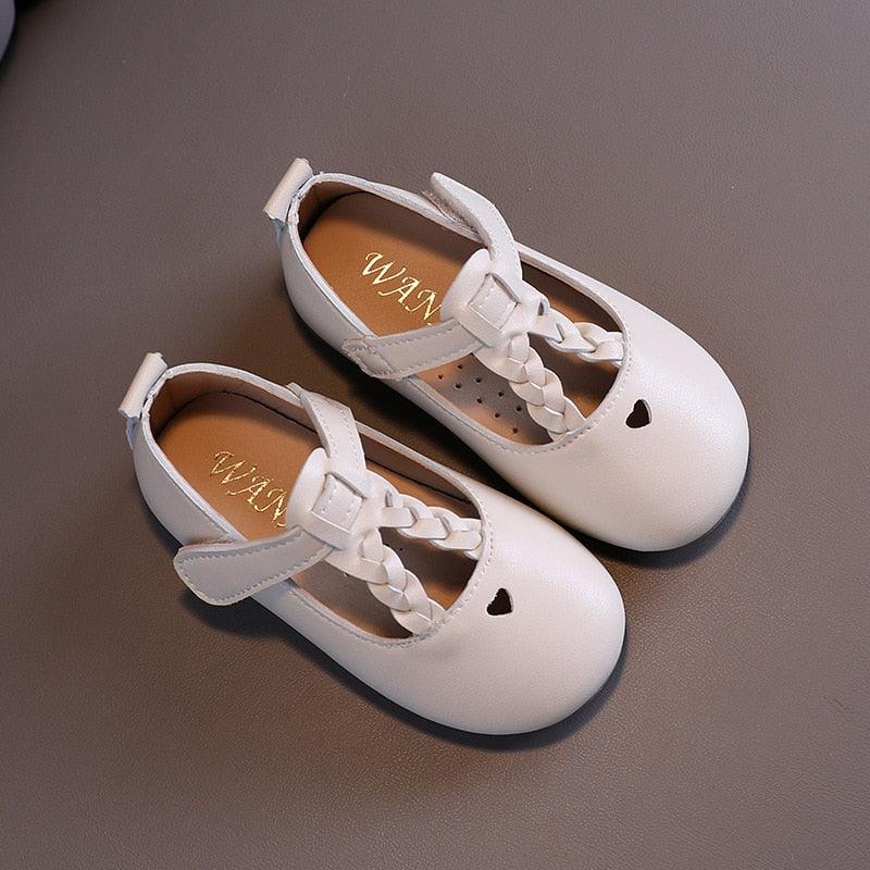 Autumn Girls Leather Shoes Fashion Solid Color Baby Girl Shoes Casual Kids Sneakers Soft Bottom Toddler Shoes Size 21-30 SZ256 - Shello's Creative Boutique