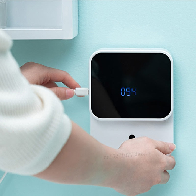 Youpin Original LED Display Automatic Induction Foaming Hand Washer Sensor Foam Household Infrared Sensor For Homes Mall WC eprolo