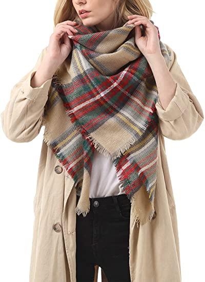 women scarves-redblack - Shello's Creative Boutique