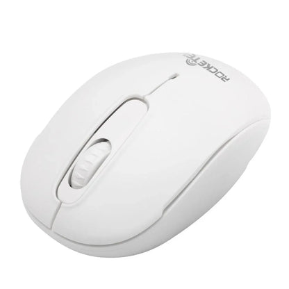 Rocketek USB Wireless Mouse 1600 DPI 3 buttons ergonomic design for 2.4G desktop computer - Shello's Creative Boutique