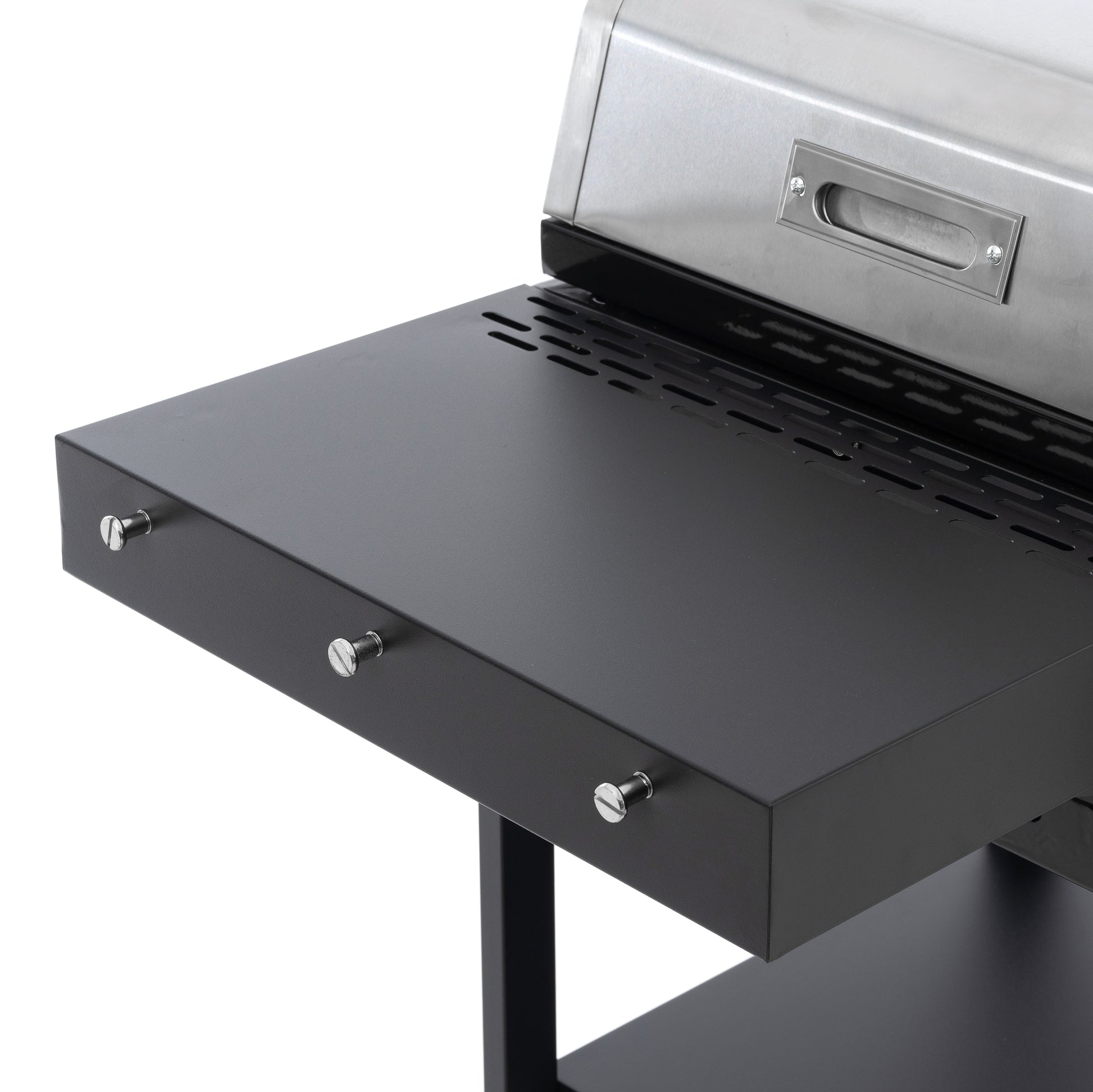 2+2 multifunctional gas barbecue grill and covered grill combination for outdoor cooking - barbecue, barbecue, pizza. eprolo