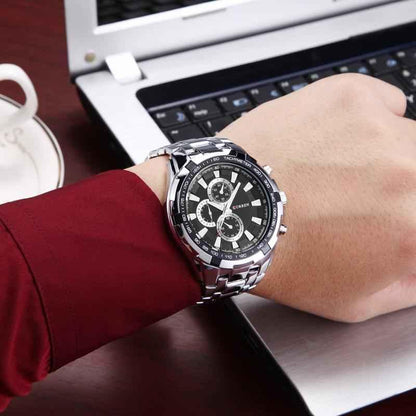 CURREN Men's Waterproof Sports Watch - Durable Quartz Wristwatch for Active Lifestyle - Shello's Creative Boutique
