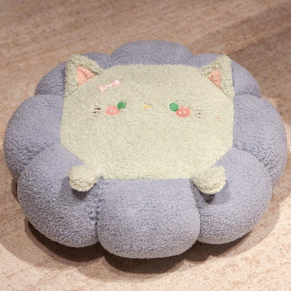 Cool Summer Ice Bean Cushion – Fun & Cozy Cartoon Futon Tatami Seat Pad - Shello's Creative Boutique