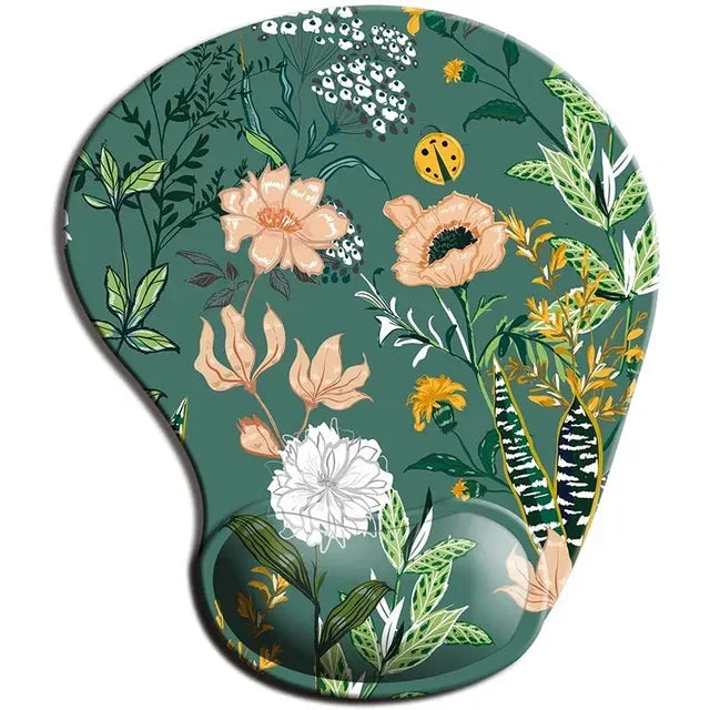 Ergonomic Mouse Pad Wrist Rest Non-Slip Rubber Desk Mat Pad Under Hand Office Mouse Carpet Wristband Wrist Support Accessories - Shello's Creative Boutique