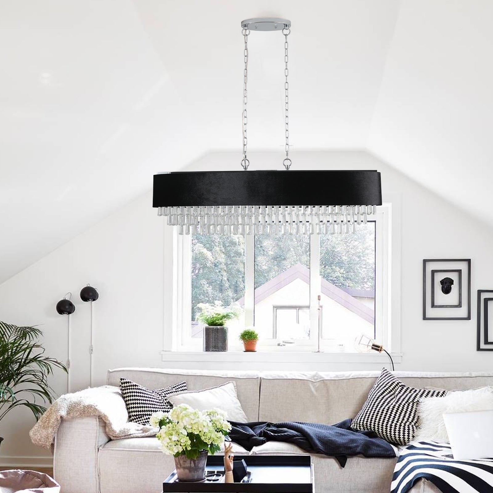 Modern Crystal Chandelier for Living-Room Cristal Lamp Luxury Home Decor Light Fixture eprolo