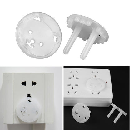 5pcs Bear EU Power Socket Electrical Outlet Cover Protection Children Baby Safety Anti Electric Shock Plugs Protector Cover eprolo
