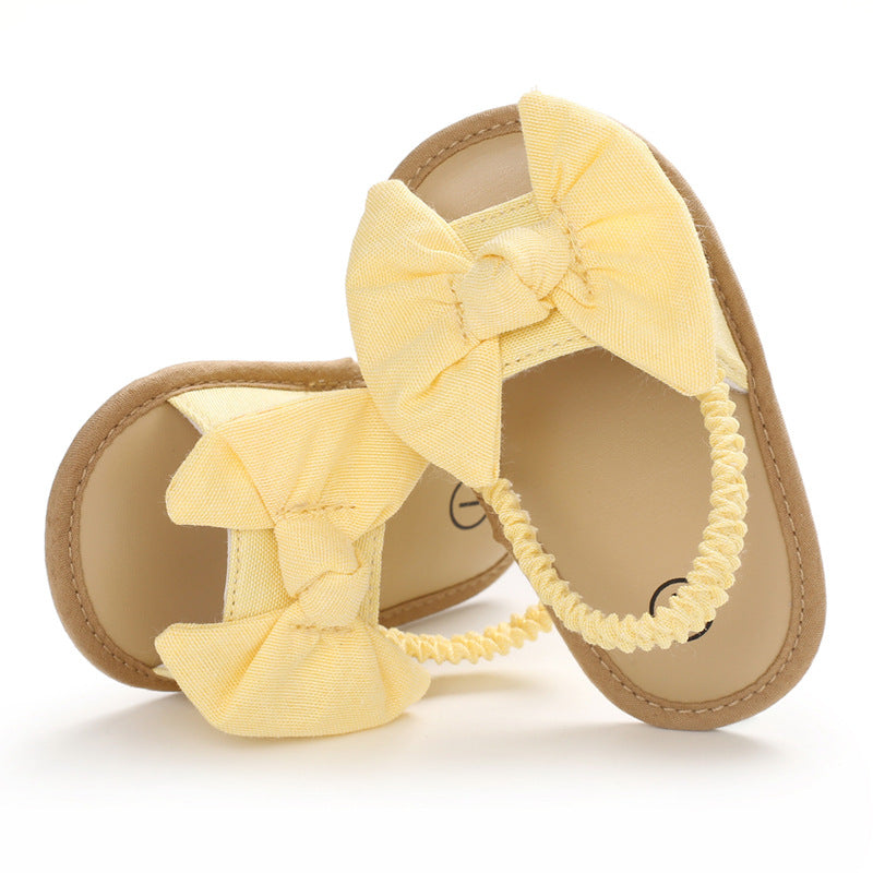 Summer 0-1 Year Old Baby Toddler Shoes Soft-Soled Baby Shoes Thread Air Breathable Sandals eprolo