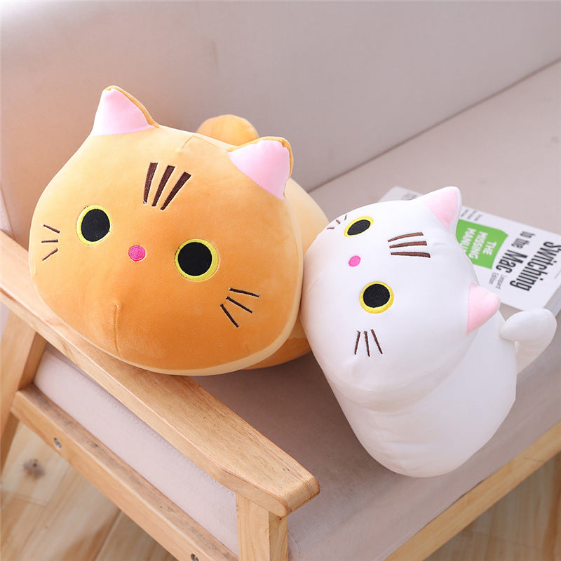 Mollusk Pillow Cute Cat Cylindrica Bedside Single Double Pillow Nap Pillow Office Pillow Shello Creative Boutique