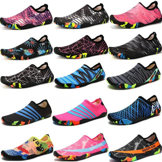 Swimming Water Aqua Shoes Men Women Beach Camping Shoes - Shello's Creative Boutique