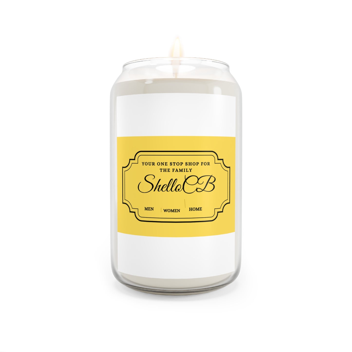 Large Soy Wax Candle 13.75oz – 70-80 Hour Burn Time for Extended Relaxation