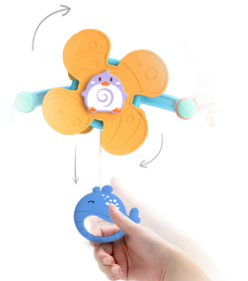 Crab bed bell for infants and young children, ringer for children 0-1 years old, hanging comforting and puzzle cart pendant eprolo