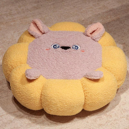 Cool Summer Ice Bean Cushion – Fun & Cozy Cartoon Futon Tatami Seat Pad - Shello's Creative Boutique