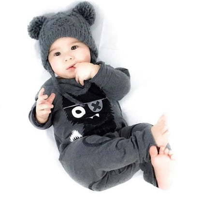 Fashion baby boy clothes long sleeve baby rompers newborn cotton baby girl clothing jumpsuit infant clothing - Shello's Creative Boutique