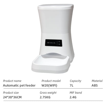 Wifi Smart APP Pet Feeder Household use Microchip Dog Automatic Pet Feeder Automatic Pet Feeder eprolo