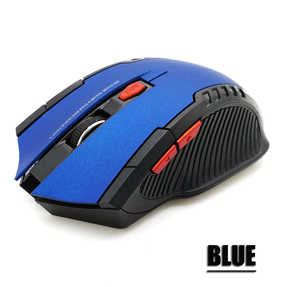 2.4GHz Wireless Mice With USB Receiver Gamer 2000DPI Mouse For Computer PC Laptop - Shello's Creative Boutique
