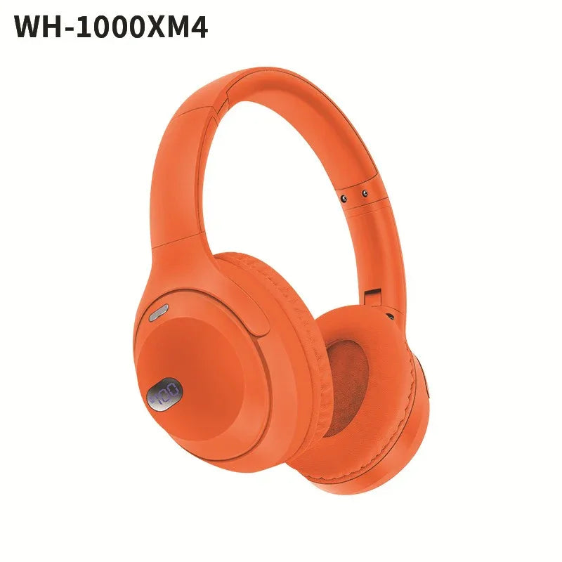 Wireless Bluetooth headset with battery display long battery life and foldable design - Shello's Creative Boutique