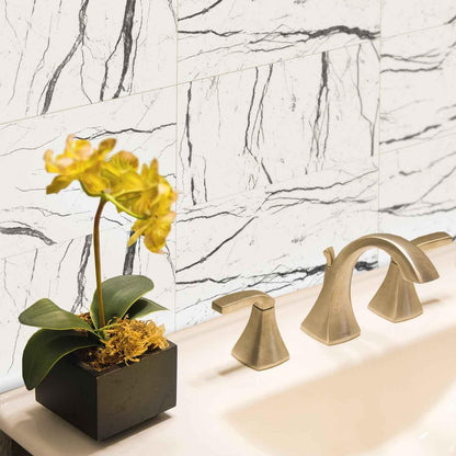 Waterproof Brick Wall Stickers - Premium Washbasin Background Decor - Shello's Creative Boutique