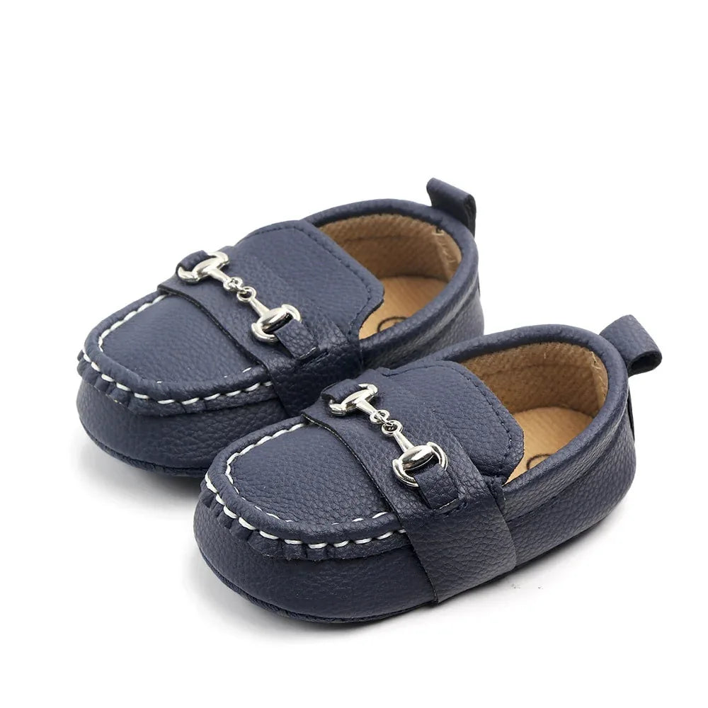 Leather baby boy shoes infant sneaker shoes newborn first walker soft soled toddler footwears for 0 -1year babiesобувь для малыш - Shello's Creative Boutique