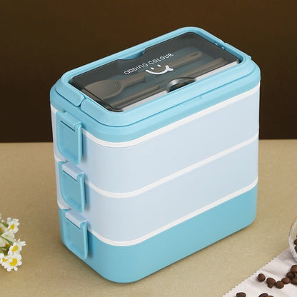 304 stainless steel lunch bento box heating portable fast food insulation multi-layer microwave lunch box eprolo