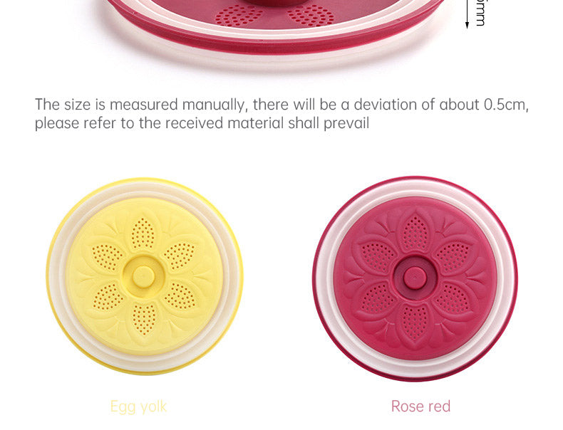 Collapsible Microwave Cover Lid Folding Plate Cover Colander Strainer Fruit Vegetables Washing Basket Plate Lid Kitchen Tools eprolo
