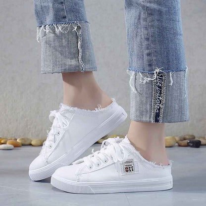 Women's Canvas Sneakers – Chic, Comfortable, and Timeless for Spring & Summer!