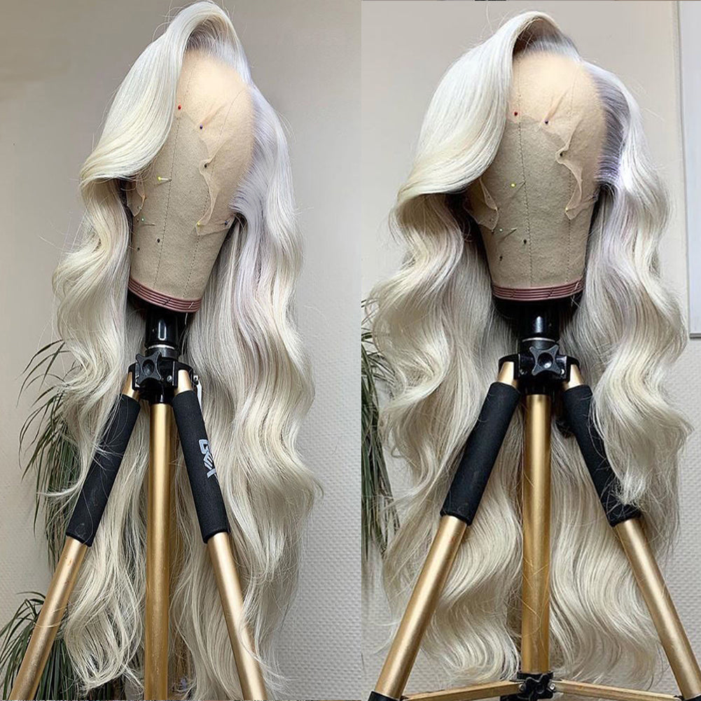 Synthetic Lace Front Wig Long Wavy Cosplay Wigs Heat Resistant Fiber Glueless Daily Wigs For Women eprolo
