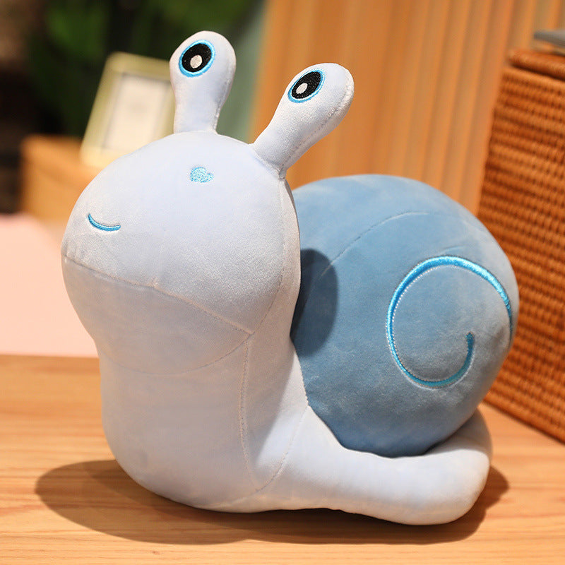 New Cute Little Snail Doll Plush Snail Pillow Bedroom Home Decoration Pillow Gift eprolo