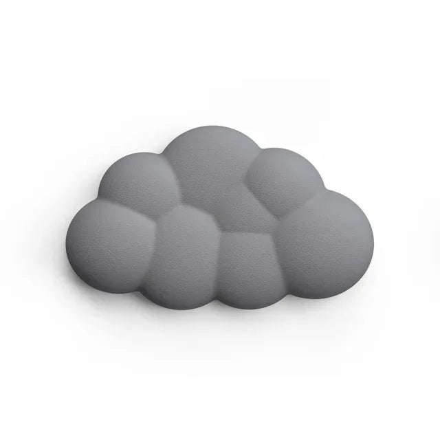 Mouse pad with wrist rest keyboard cloud anti-slip memory foam desktop office gamer mouse wrist rest - Shello's Creative Boutique
