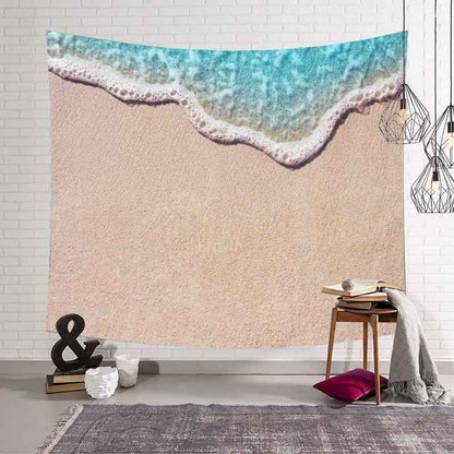 3D Beach Wall Tapestry Hanging Decor Hippie Retro Yoga Beach Towel 150x130cm/150x102cm