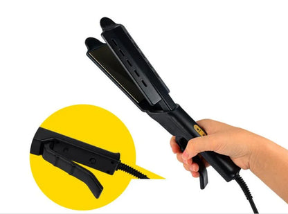 Hair Straightener Four-gear Ceramic Tourmaline Ionic Flat Iron Hair Straightener - Shello's Creative Boutique