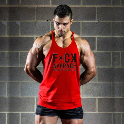 Fitness Clothing Canotta Bodybuilding Stringer tank top men Y back vest cotton sleeveless shirt - Shello's Creative Boutique