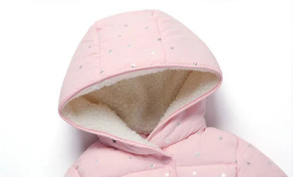 Baby Girls Jacket - Autumn Winter Hooded Coat (1-8y) - Shello's Creative Boutique