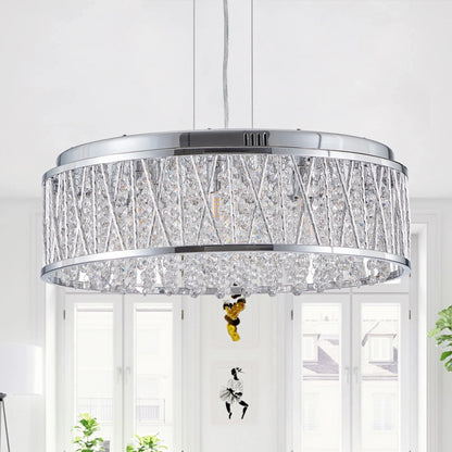 Modern Crystal Chandelier – A Stunning Statement of Elegance - Shello's Creative Boutique