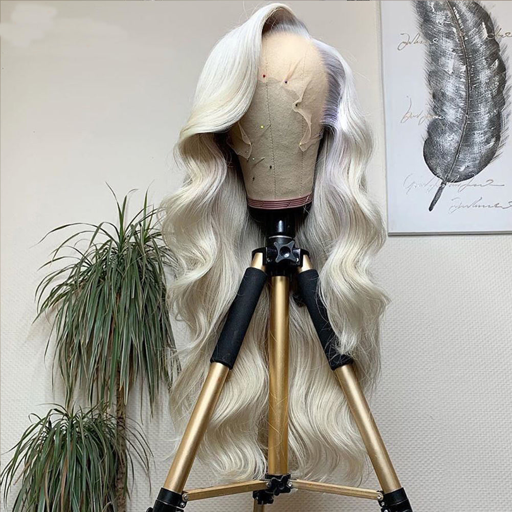 Synthetic Lace Front Wig Long Wavy Cosplay Wigs Heat Resistant Fiber Glueless Daily Wigs For Women eprolo