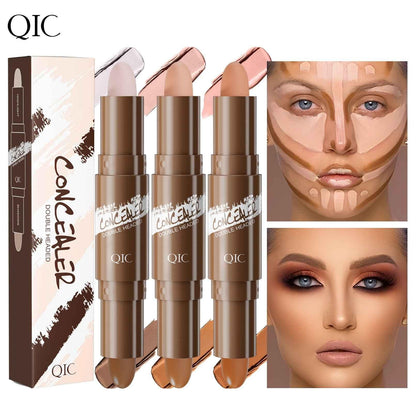 Double-Ended Highlighter Pen for Dark Circles Correction & Contour Makeup - Shello's Creative Boutique