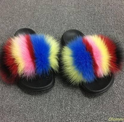Faux Fur Women's Slippers – Unparalleled Comfort & Chic Style! - Shello's Creative Boutique
