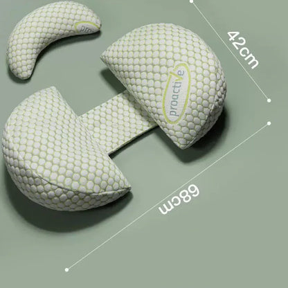 U-Shaped Pregnancy Pillow - Side Sleeping Support & Comfort - Shello's Creative Boutique