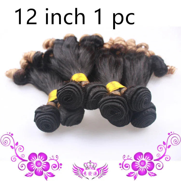 T1B/27 Funmi Hair - Ombre Blonde Human Hair Extensions - Shello's Creative Boutique