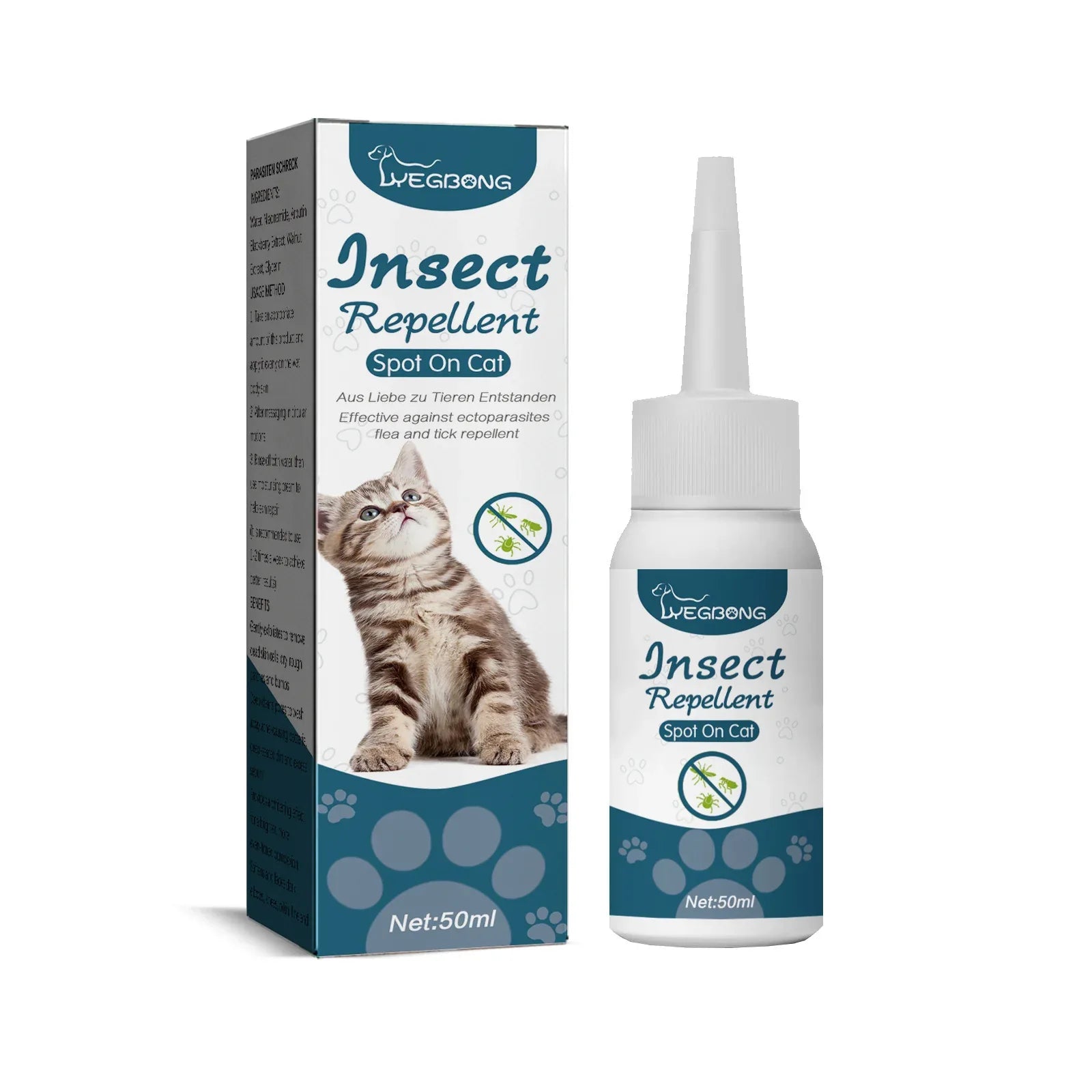 Pet Anti-Flea & Tick Treatment - Effective Parasite Control Solution - Shello's Creative Boutique
