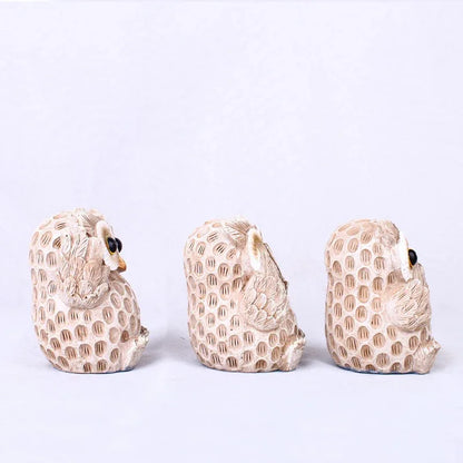 Charming European Owl Wine Cabinet Decoration - Elegant Resin Home Decor - Shello's Creative Boutique