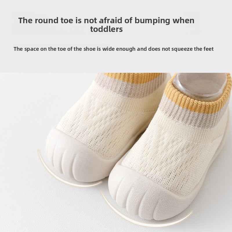 Baby Anti-Slip Floor Socks - Soft Sole Grip Socks for All Seasons - Shello's Creative Boutique