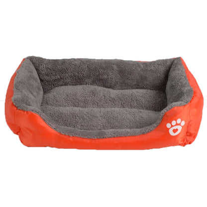 S-3XL 9 Colors Paw Pet Sofa Dog Beds Waterproof Bottom Soft Fleece Warm Cat Bed House Petshop cama perro eprolo